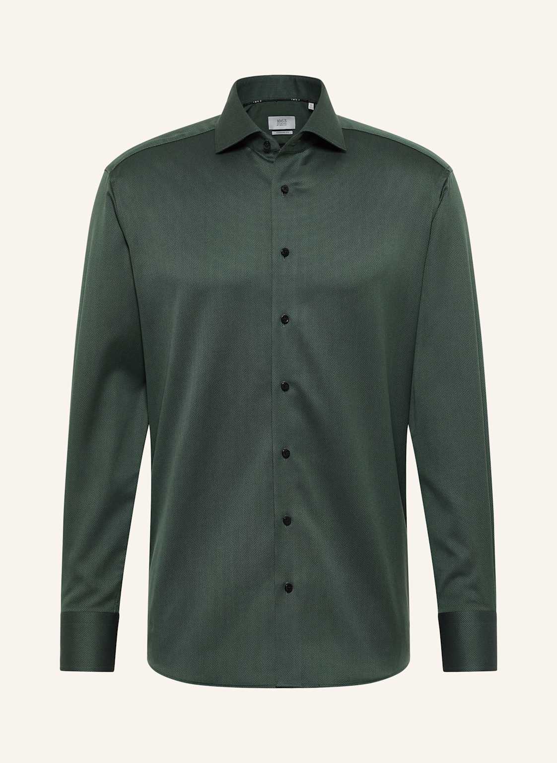1863 By Eterna Hemd Modern Fit gruen von 1863 by ETERNA