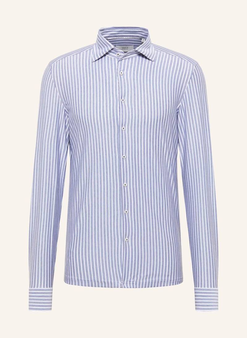 1863 By Eterna Hemd Slim Fit blau von 1863 by ETERNA