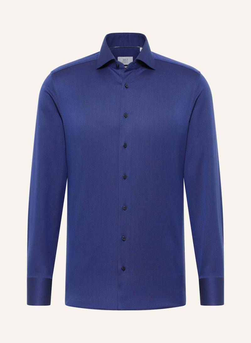 1863 By Eterna Hemd Slim Fit blau von 1863 by ETERNA