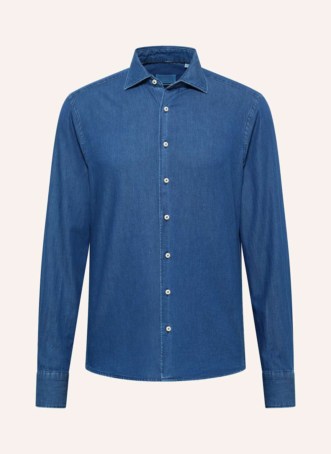 1863 By Eterna Hemd Slim Fit blau von 1863 by ETERNA
