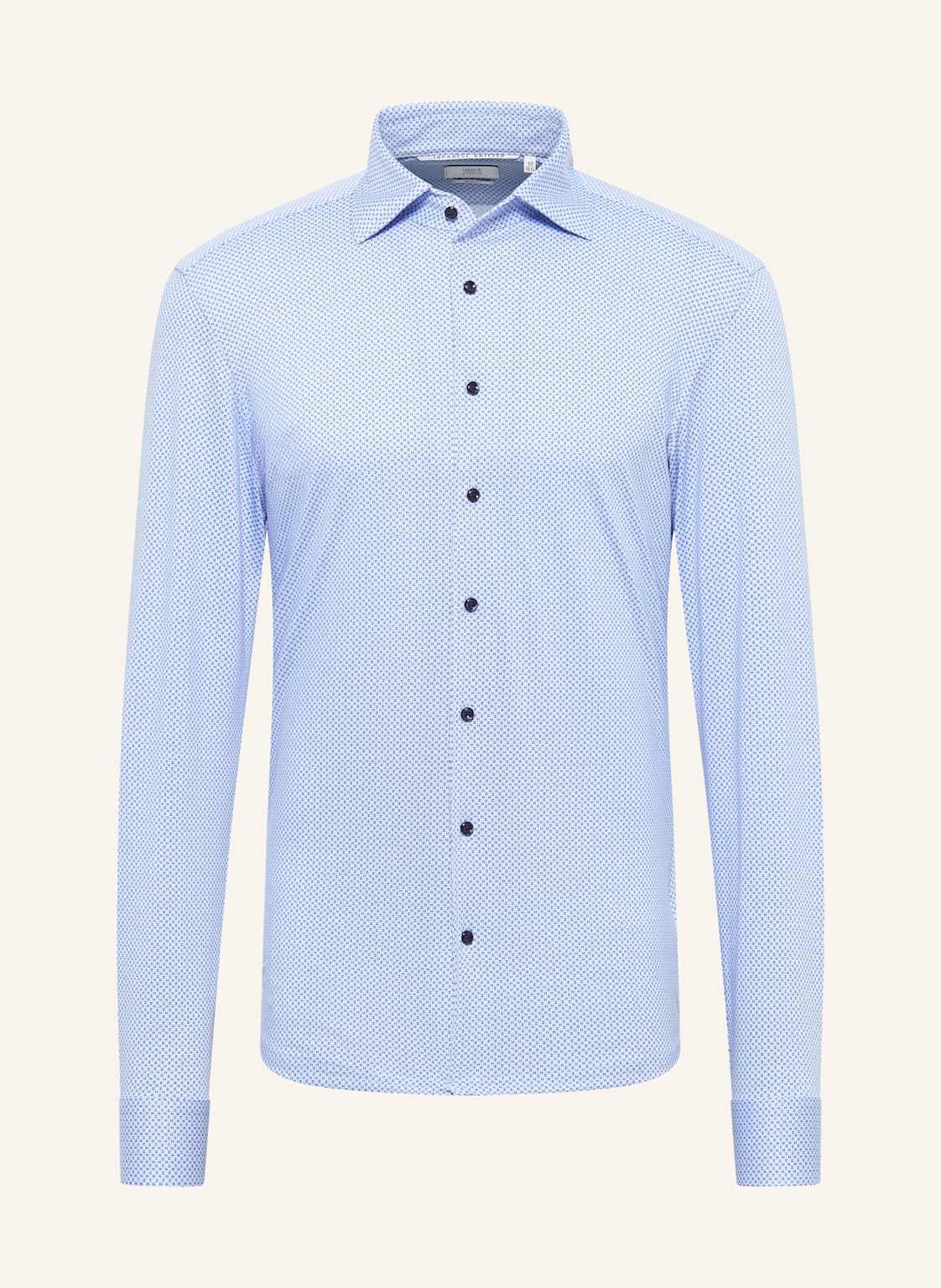 1863 By Eterna Hemd Slim Fit blau von 1863 by ETERNA