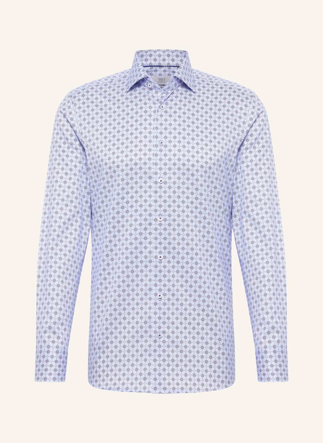 1863 By Eterna Hemd Slim Fit blau von 1863 by ETERNA