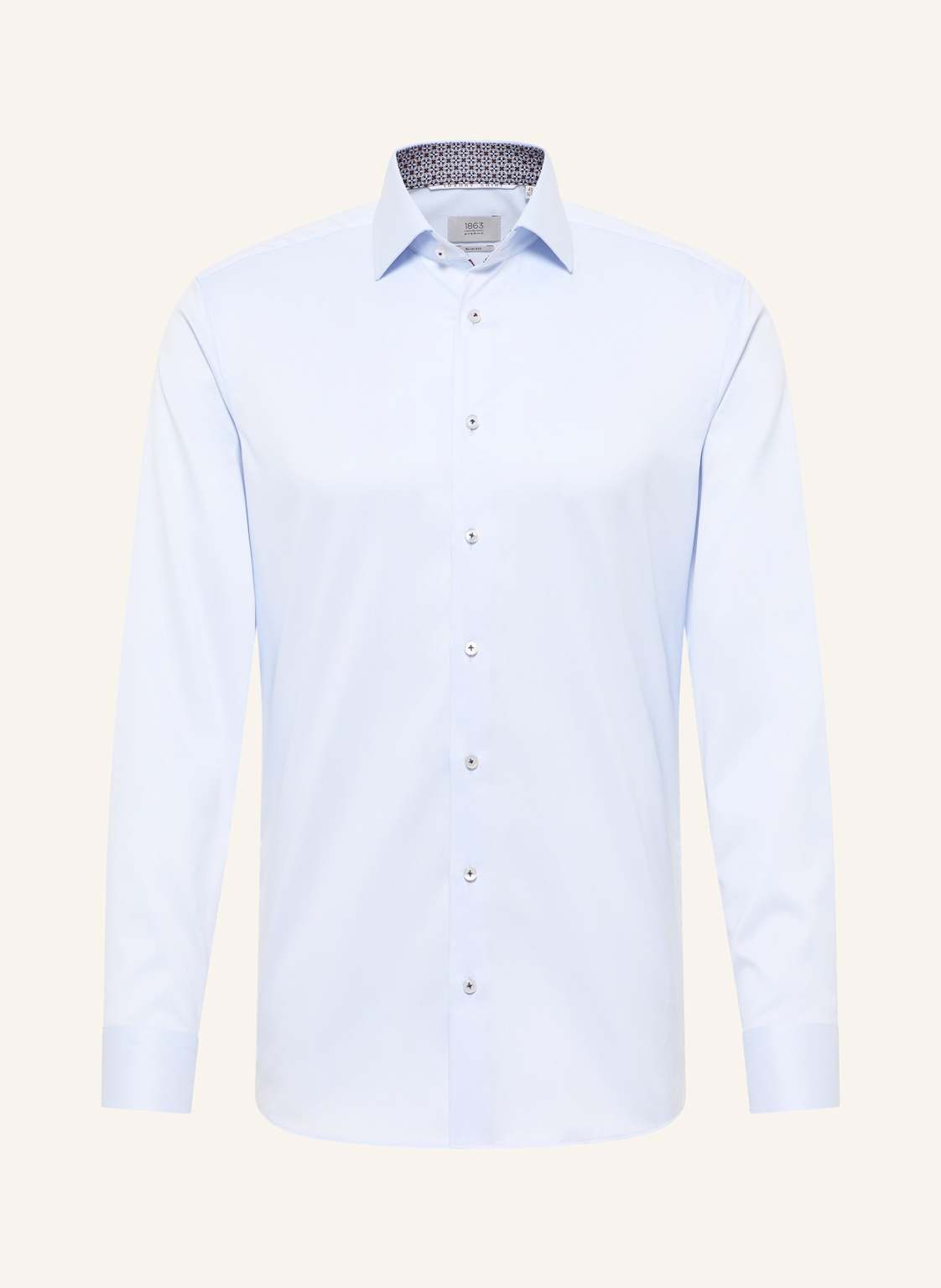 1863 By Eterna Hemd Slim Fit blau von 1863 by ETERNA