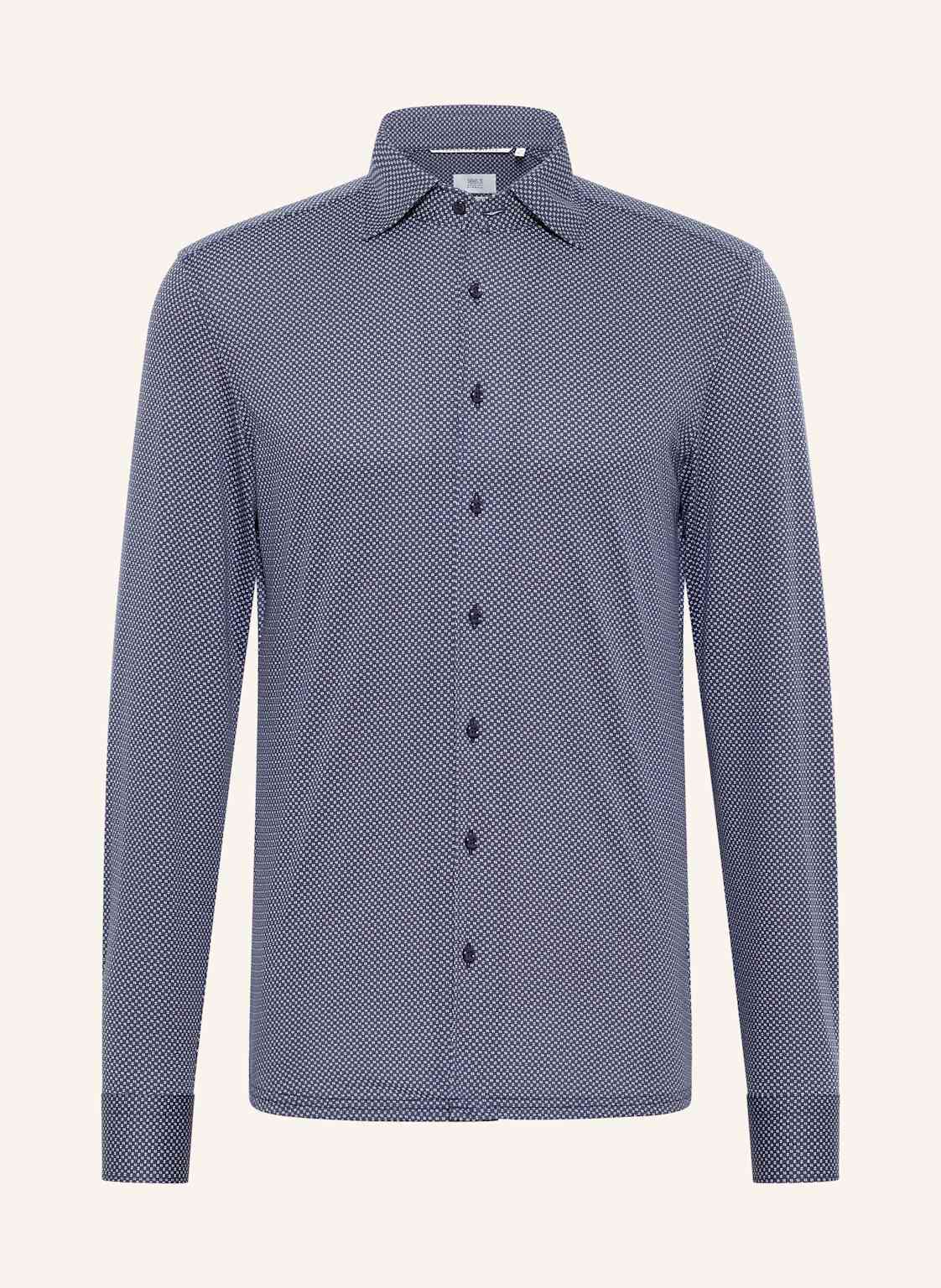 1863 By Eterna Hemd Slim Fit blau von 1863 by ETERNA