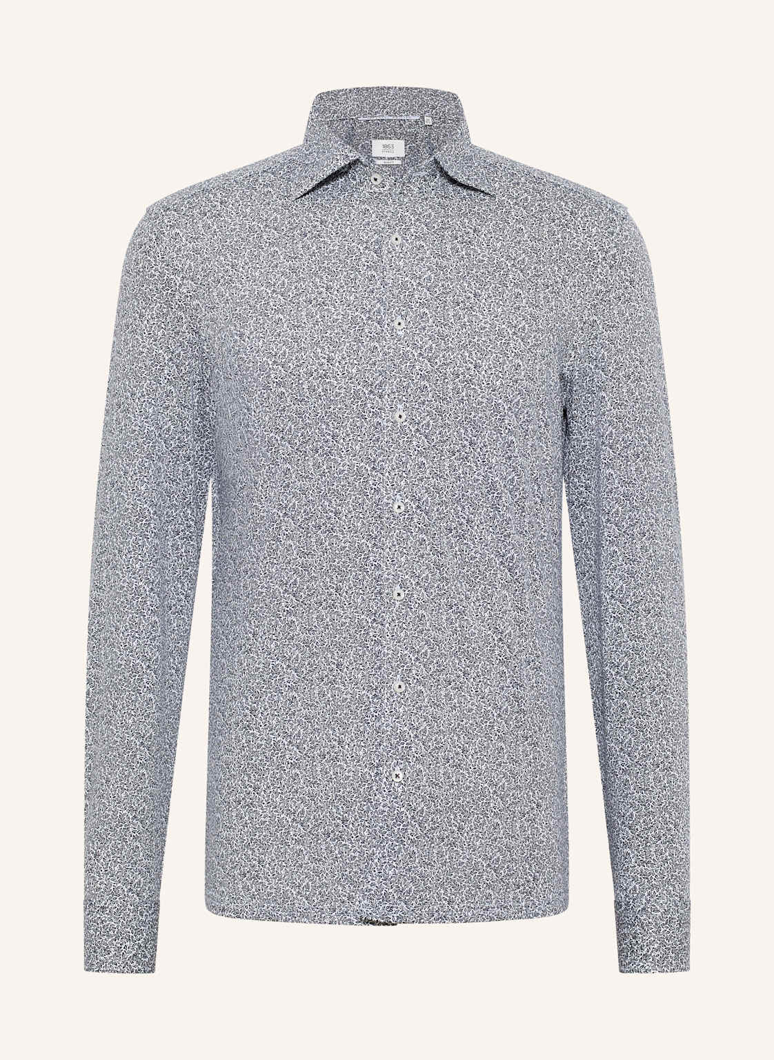 1863 By Eterna Hemd Slim Fit blau von 1863 by ETERNA