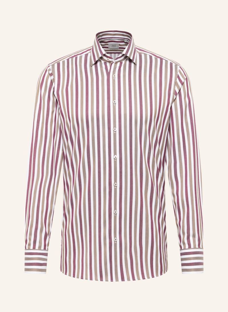 1863 By Eterna Hemd Slim Fit rot von 1863 by ETERNA