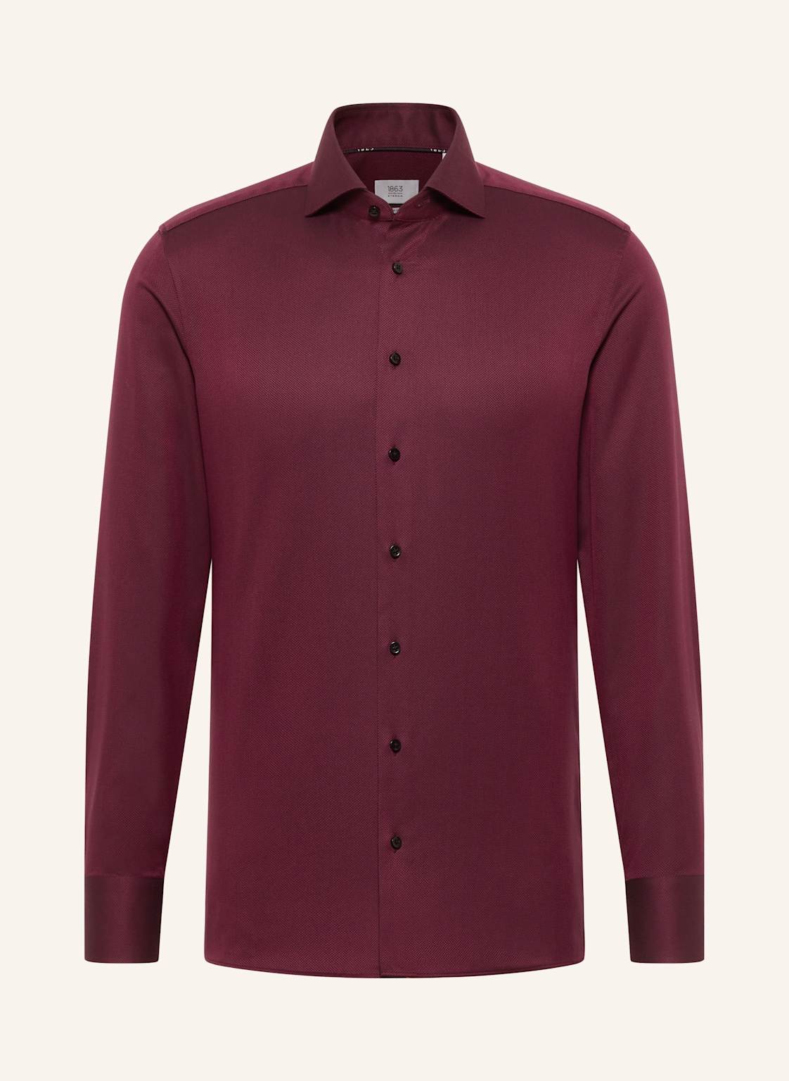 1863 By Eterna Hemd Slim Fit rot von 1863 by ETERNA