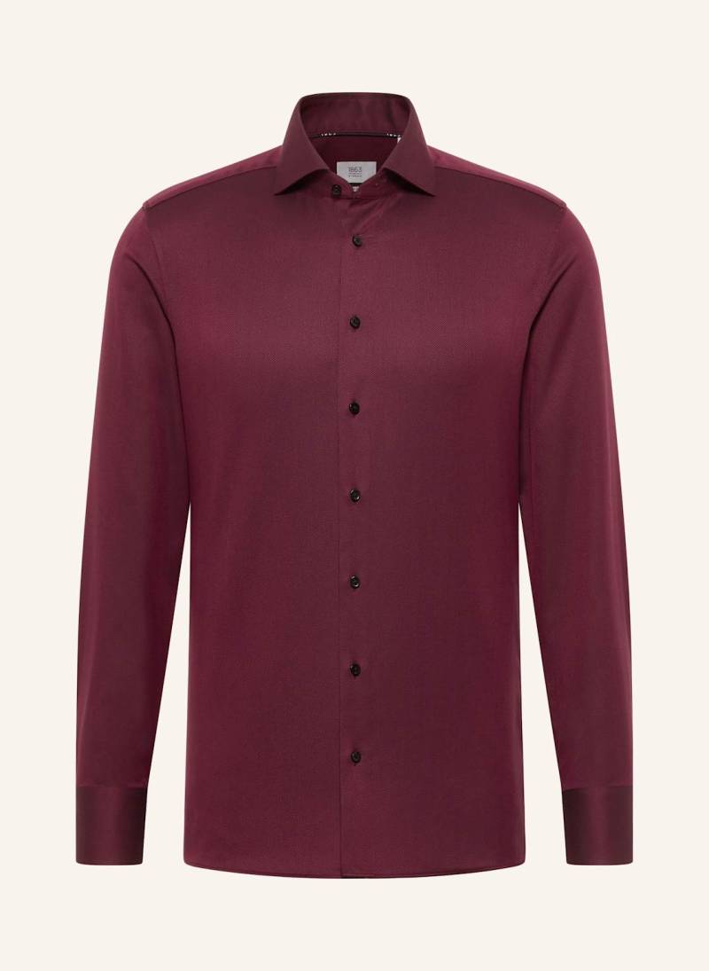 1863 By Eterna Hemd Slim Fit rot von 1863 by ETERNA