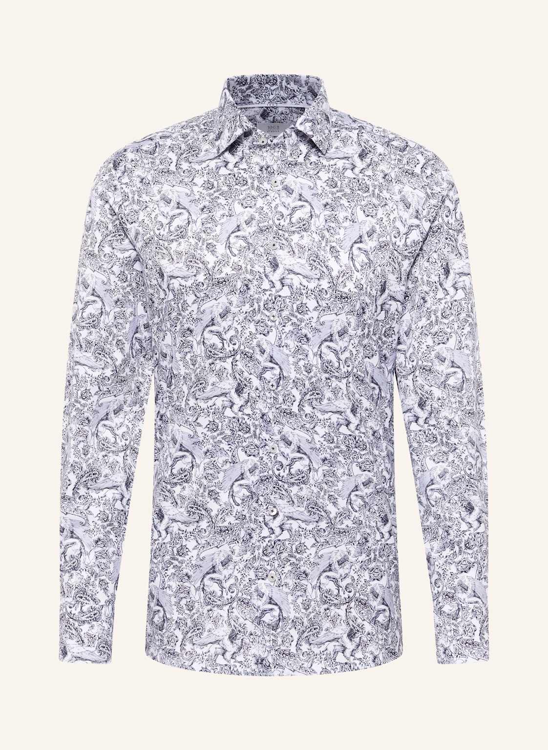 1863 By Eterna Hemd Slim Fit schwarz von 1863 by ETERNA