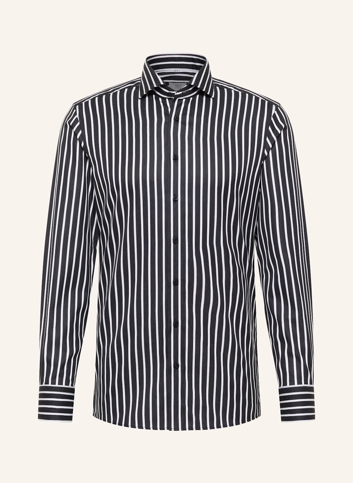 1863 By Eterna Hemd Slim Fit schwarz von 1863 by ETERNA