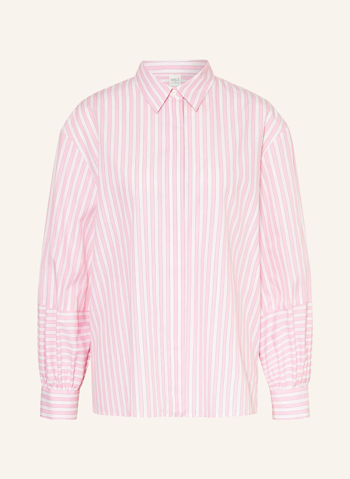 1863 By Eterna Hemdbluse Mit Glitzergarn rosa von 1863 by ETERNA