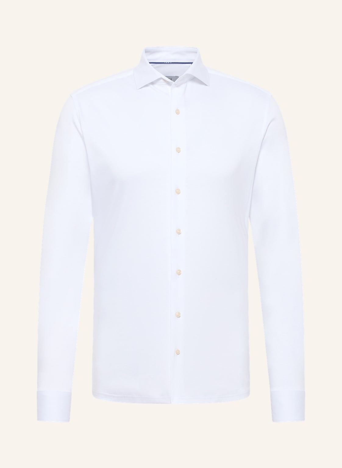1863 By Eterna Jerseyhemd Slim Fit weiss von 1863 by ETERNA