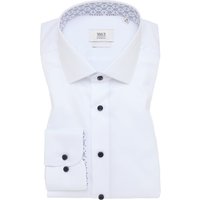 1863 by Eterna Baumwollhemd in Vollzwirn-Qualität mit Ausputz, Modern Fit in 42S von 1863 by Eterna