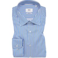 1863 by Eterna Baumwollhemd in Vollzwirn-Qualität mit Streifen, Slim Fit in 41XS von 1863 by Eterna