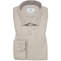 1863 by Eterna Baumwollhemd in Vollzwirn-Qualität mit Strukturmuster, Modern Fit in 42S von 1863 by Eterna