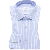 1863 by Eterna Baumwollhemd mit gestreiftem Fischgrät-Muster, Comfort Fit in 41 von 1863 by Eterna