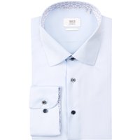 1863 by Eterna Bügelfreies Businesshemd mit gemustertem Ausputz, Comfort Fit von 1863 by Eterna