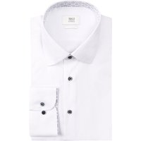 1863 by Eterna Bügelfreies Businesshemd mit gemustertem Ausputz, Comfort Fit von 1863 by Eterna