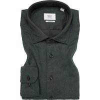 1863 by Eterna Flanellhemd mit Muster und Lyocellanteil, Modern Fit in 44S von 1863 by Eterna