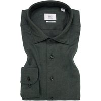 1863 by Eterna Flanellhemd mit Muster und Lyocellanteil, Modern Fit in 46S von 1863 by Eterna