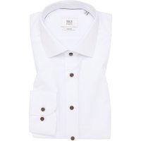 1863 by Eterna Hemd aus Baumwoll-Vollzwirn mit feinem Muster, Slim Fit in 40XS von 1863 by Eterna