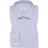 1863 by Eterna Hemd mit Streifenmuster und Stretchanteil, Modern Fit in 39S von 1863 by Eterna