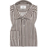 1863 by Eterna Streifenhemd aus Baumwolle in Vollzwirn-Qualität, Slim Fit in 40XS von 1863 by Eterna