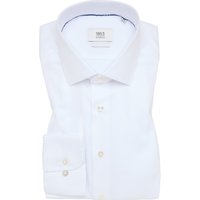 1863 by Eterna Vollzwirn-Baumwollhemd mit Struktur und Muster, Modern Fit in 39S von 1863 by Eterna