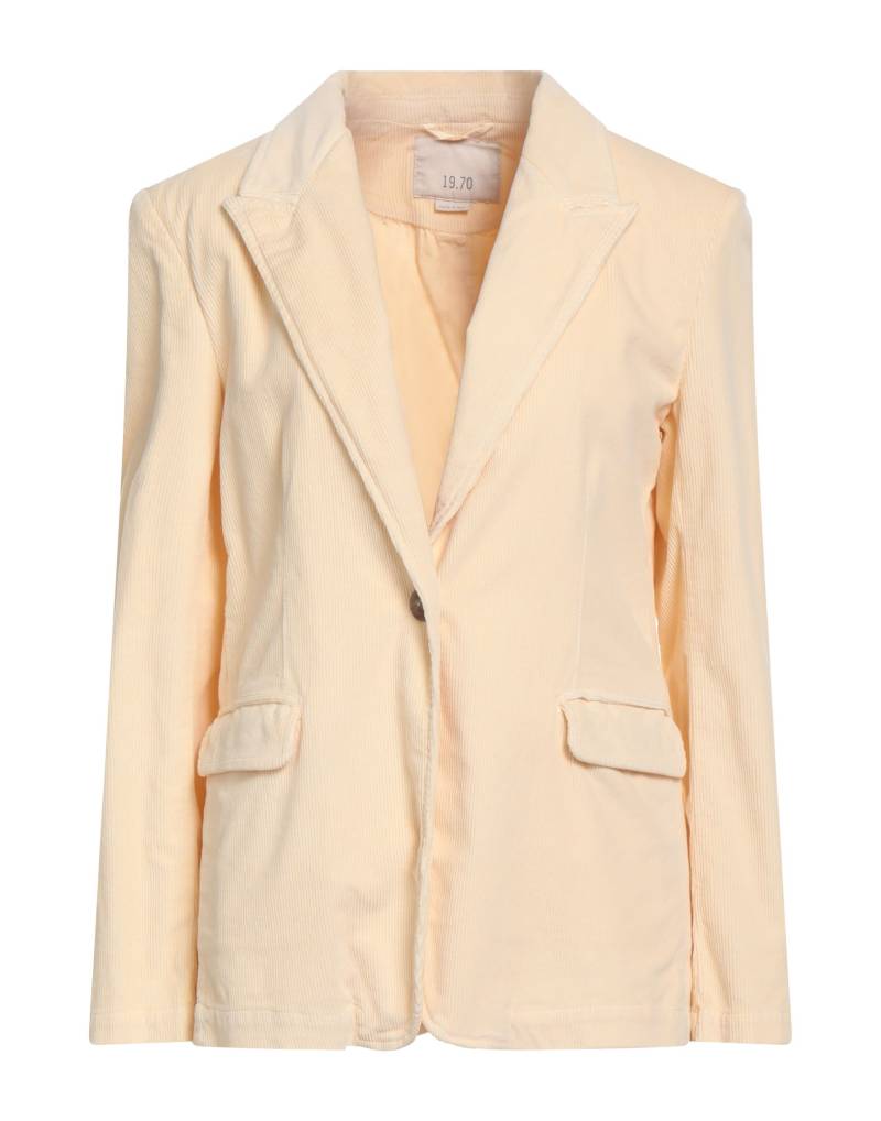 19.70 NINETEEN SEVENTY Blazer Damen Pastellgelb von 19.70 NINETEEN SEVENTY