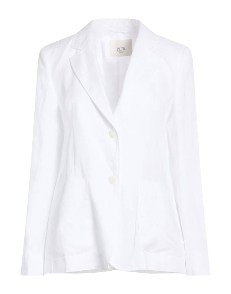 19.70 NINETEEN SEVENTY Blazer Damen Weiß von 19.70 NINETEEN SEVENTY