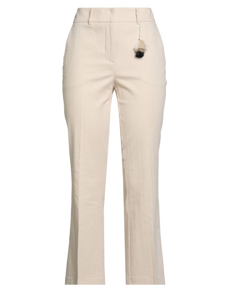 19.70 NINETEEN SEVENTY Hose Damen Beige von 19.70 NINETEEN SEVENTY