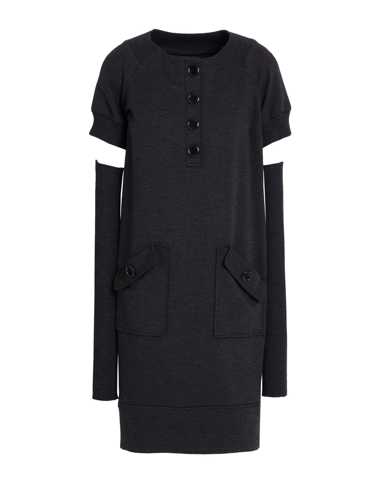 19.70 NINETEEN SEVENTY Mini-kleid Damen Braungrau 19.70 NINETEEN SEVENTY Mini-kleid Damen Braungrau von 19.70 NINETEEN SEVENTY