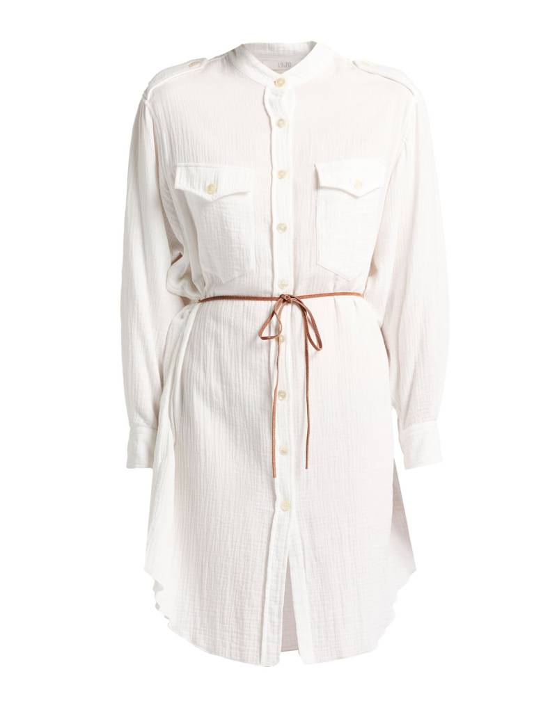 19.70 NINETEEN SEVENTY Mini-kleid Damen Weiß von 19.70 NINETEEN SEVENTY