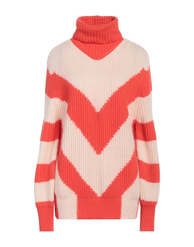 19.70 NINETEEN SEVENTY Rollkragenpullover Damen Orange von 19.70 NINETEEN SEVENTY