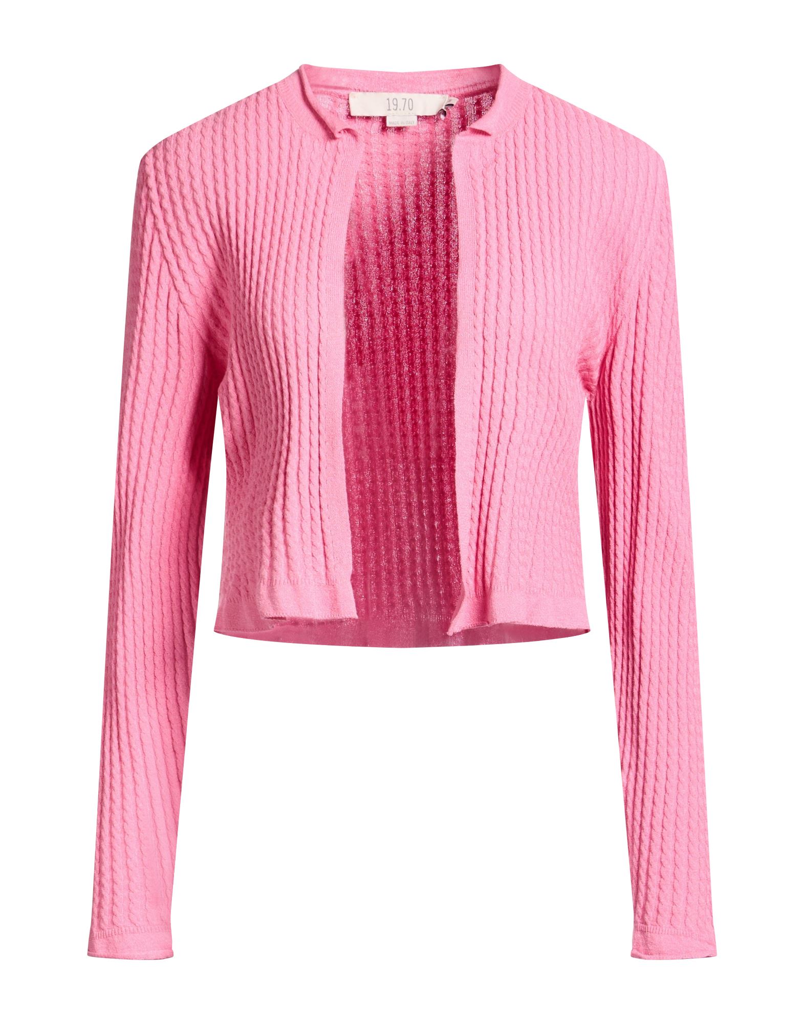 19.70 NINETEEN SEVENTY Strickjacke Damen Rosa von 19.70 NINETEEN SEVENTY