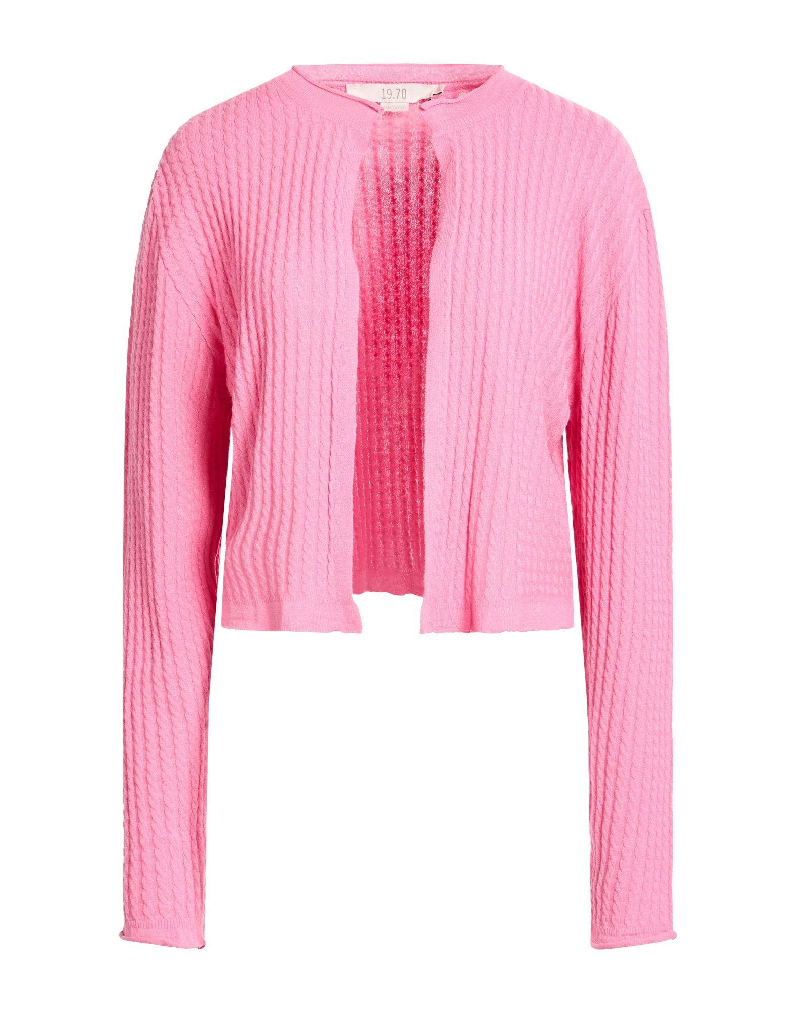 19.70 NINETEEN SEVENTY Strickjacke Damen Rosa von 19.70 NINETEEN SEVENTY