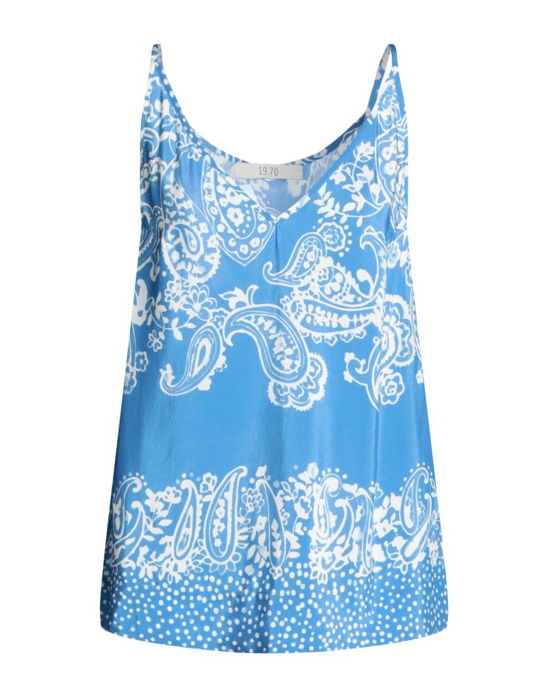 19.70 NINETEEN SEVENTY Top Damen Azurblau von 19.70 NINETEEN SEVENTY