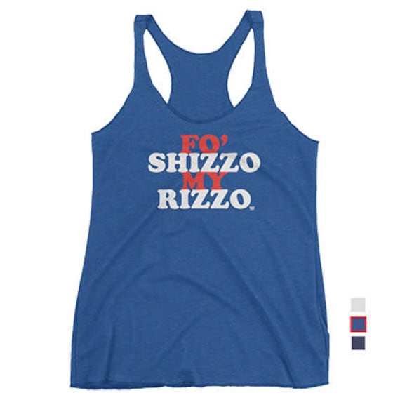 Fo Shizzo My Rizzo - Anthony Chicago Cubs Damen Tank Fo Shizzo My Rizzo - Anthony Chicago Cubs Damen Tank von 1908tees