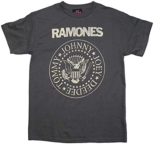 Beside Ramones Distressed Seal Crest T Shirt T-Shirts & Hemden(X-Large) von 1913&KOAS