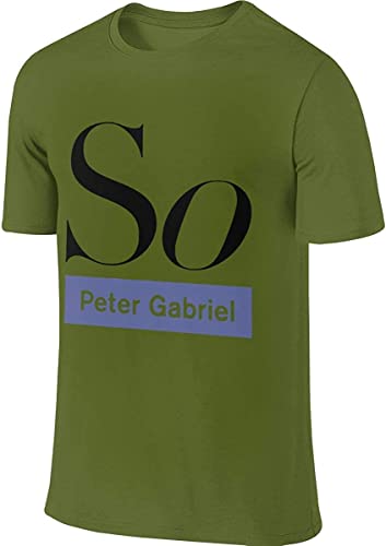 Design Geek Short Sleeve So Peter Gabriel T Shirts for Adult Men's,Gray Top T-Shirts & Hemden(XX-Large) von 1913&KOAS