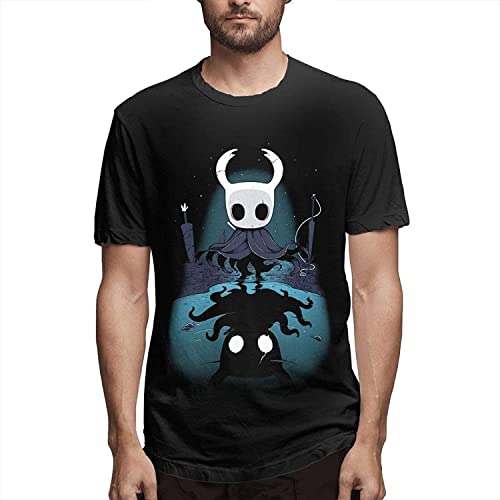 HOL-Low Kni-GHT Men's Round Neck T-Shirt Short Sleeve Top Pure Cotton T-Shirt Pullover T-Shirts & Hemden(Medium) von 1913&KOAS