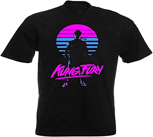 Kung Fury Retro Style Movie T Shirt X-Small Black T-Shirts & Hemden(Large) von 1913&KOAS
