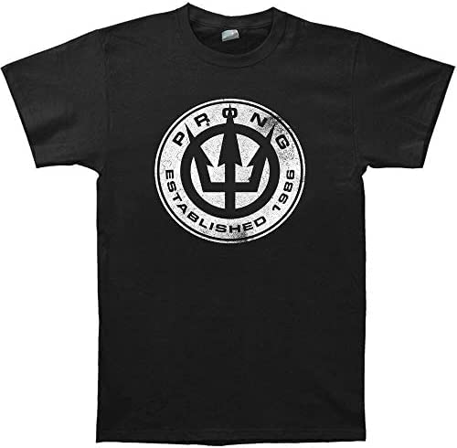 Prong Established 1986 Trident Logo T-Shirt T-Shirts & Hemden(Large) von 1913&KOAS