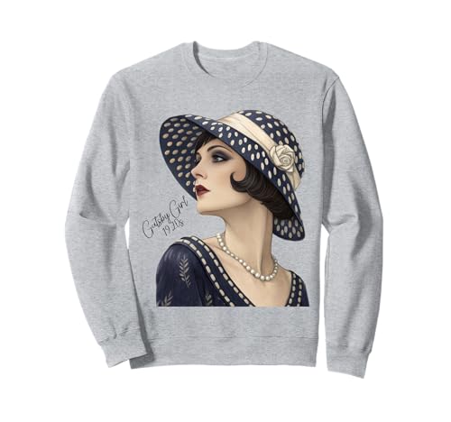 Modetrend Gatsby Girls in den Goldenen Zwanzigern Sweatshirt von 1920s Vintage Collection