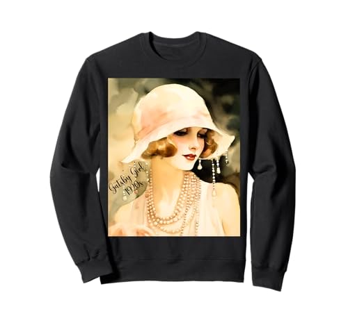 Modetrend Gatsby Girls in den Goldenen Zwanzigern Sweatshirt von 1920s Vintage Collection