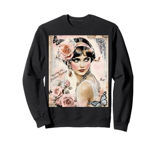 Modetrend Gatsby Girls in den Goldenen Zwanzigern Sweatshirt von 1920s Vintage Collection