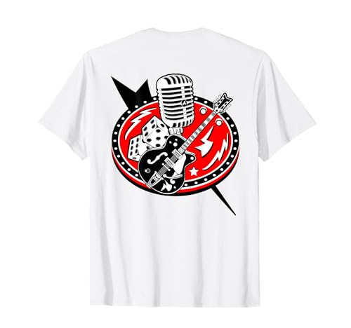 Rockabilly Herren 50er Jahre Outfit Damen Rock and Roll T-Shirt Rockabilly Herren 50er Jahre Outfit Damen Rock and Roll T-Shirt von 1950er Jahre Rockabilly Outfit 50s Party Doo Wop