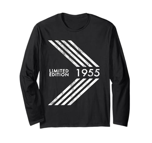 Geburtstag 1955 Limited Edition für Männer Frauen Vintage Langarmshirt Geburtstag 1955 Limited Edition für Männer Frauen Vintage Langarmshirt von 1955 Limited Edition Mens Womens Birthday