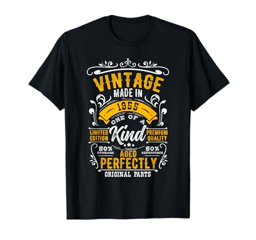 Vintage Made IN 1955 ONE of A Kind 1955 Vintage Geburtstag T-Shirt von 1955 Vintage Geburtstagsgeschenk