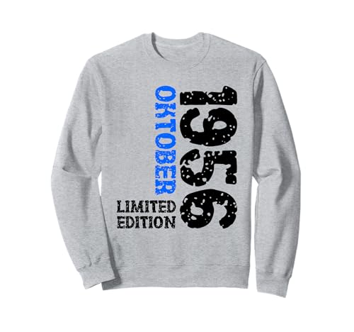 69. Geburtstag Frauen Männer Limited Edition Oktober 1956 Sweatshirt 69. Geburtstag Frauen Männer Limited Edition Oktober 1956 Sweatshirt von 1956 Geburtstag Damen Herren Geburtstagsgeschenk